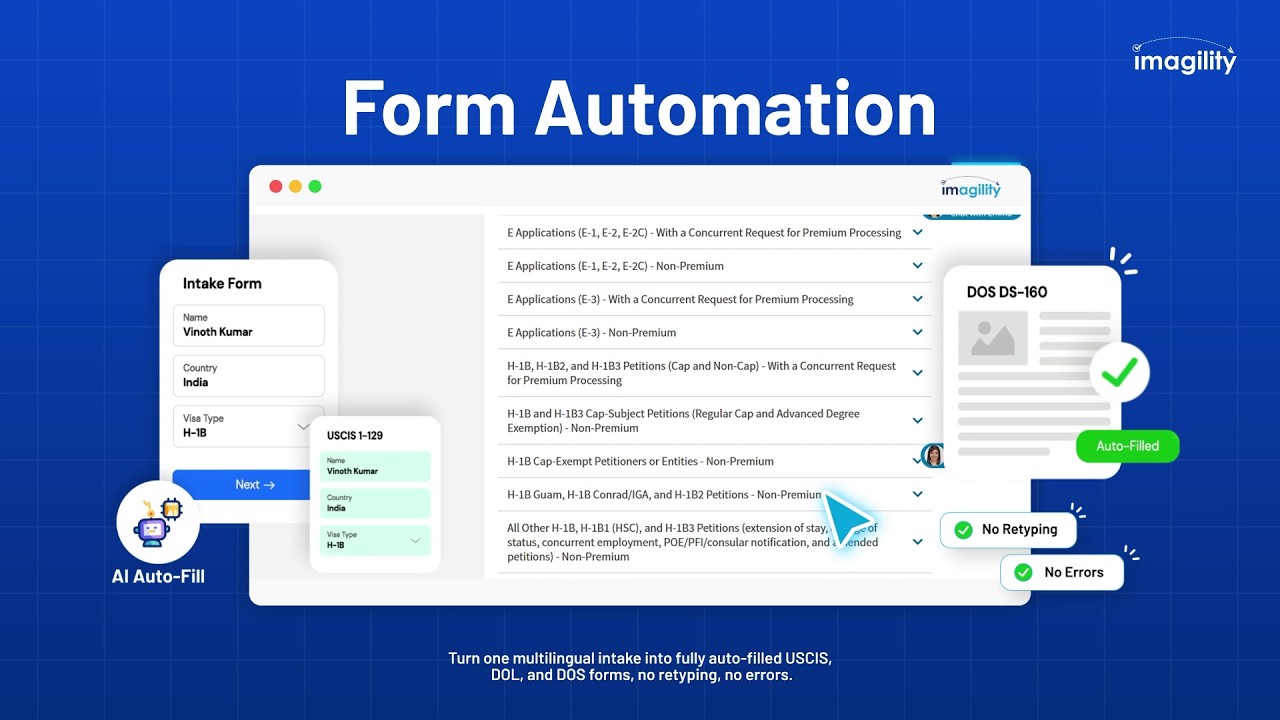 Imagility AI Immigration Software | Complete Platform Walkthrough & Demo for Law Firms & Attorneys