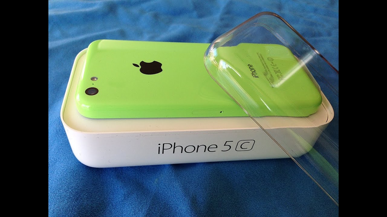 Unlocked Green iPhone 5c Unboxing