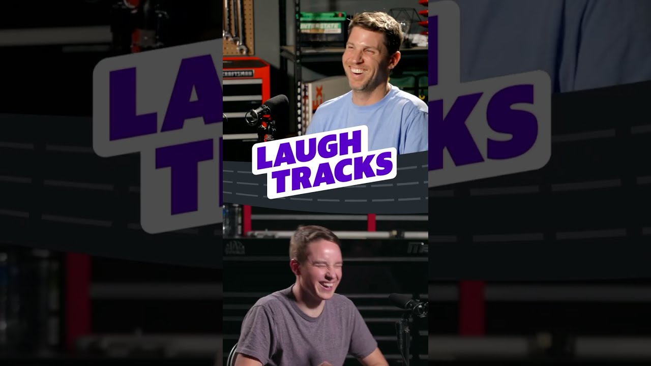 Christopher Bell and Denny Hamlin try to make each other laugh