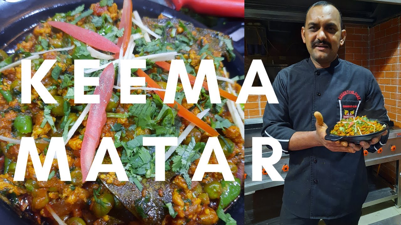Keema Matar | कीमा मटर कैसे बनाये | How To Make Keema Matar | Chef Khursheed Alam Recipe