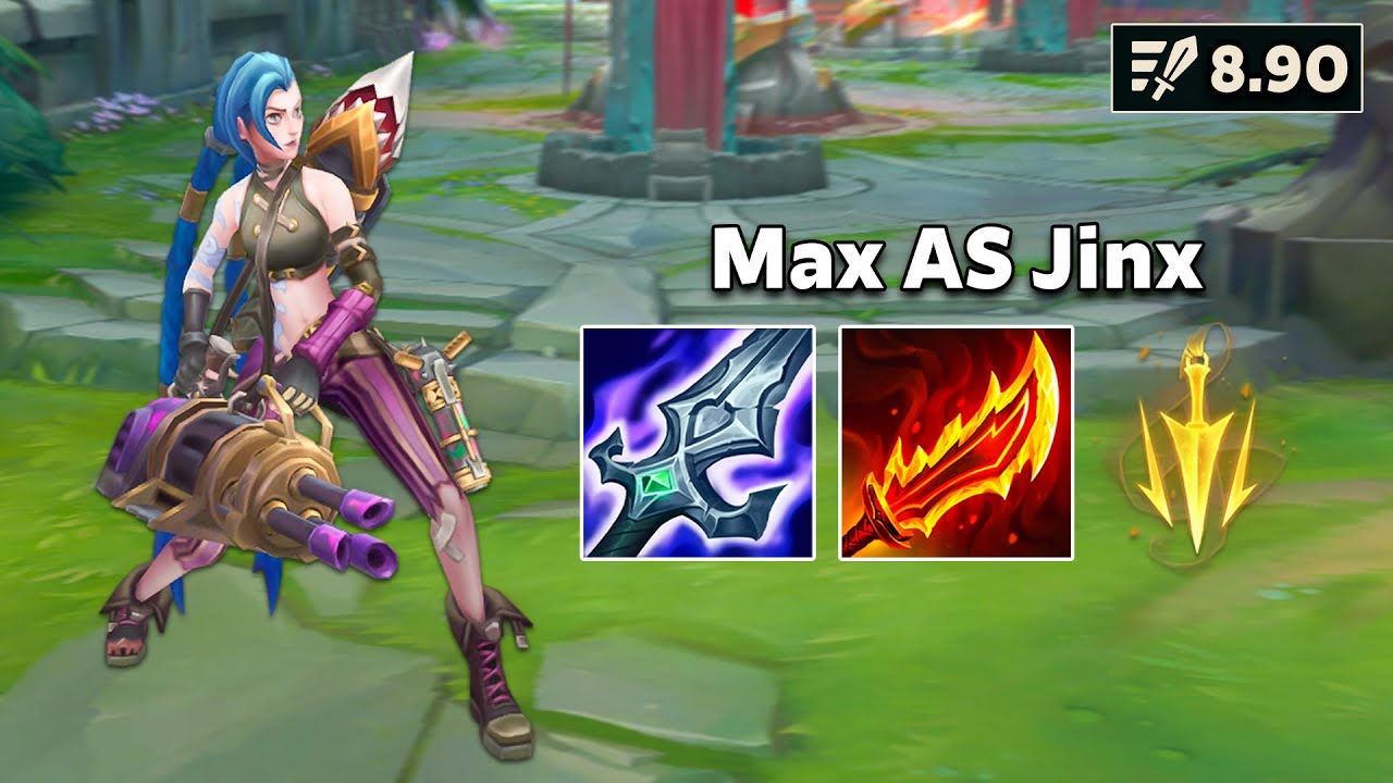I BROKE THE GAME WITH 9.0 ATTACK SPEED JINX