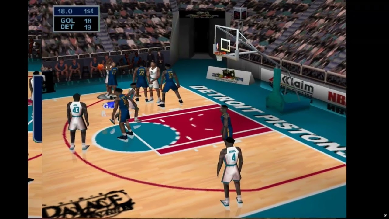 Warriors at Pistons - NBA JAM 1999
