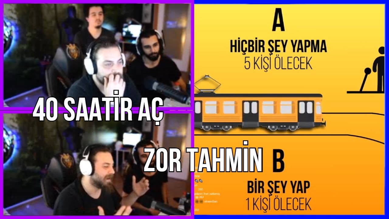 Elraenn Reacting Barış Özcan Tramvay Problemi - 40 Saat Aç