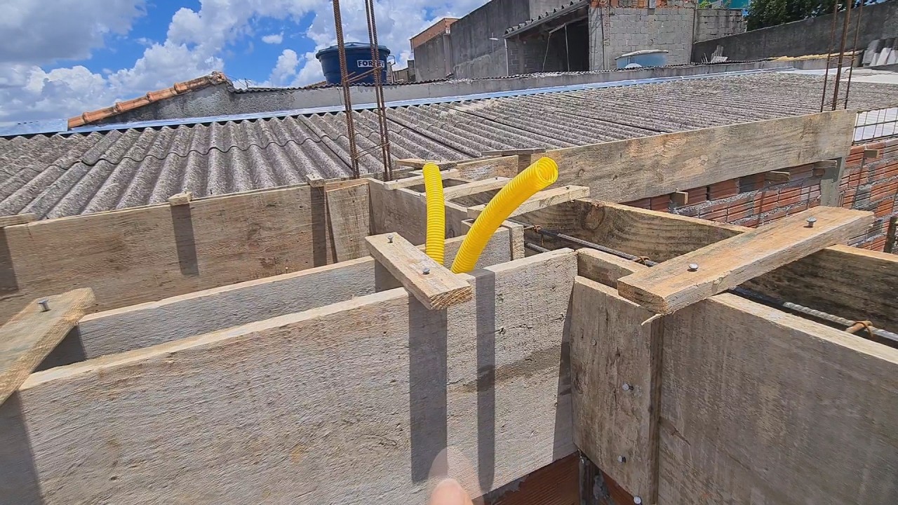 AGORA VOCÊ MONTA A SUA LAJE de banheiro  PARTE 3