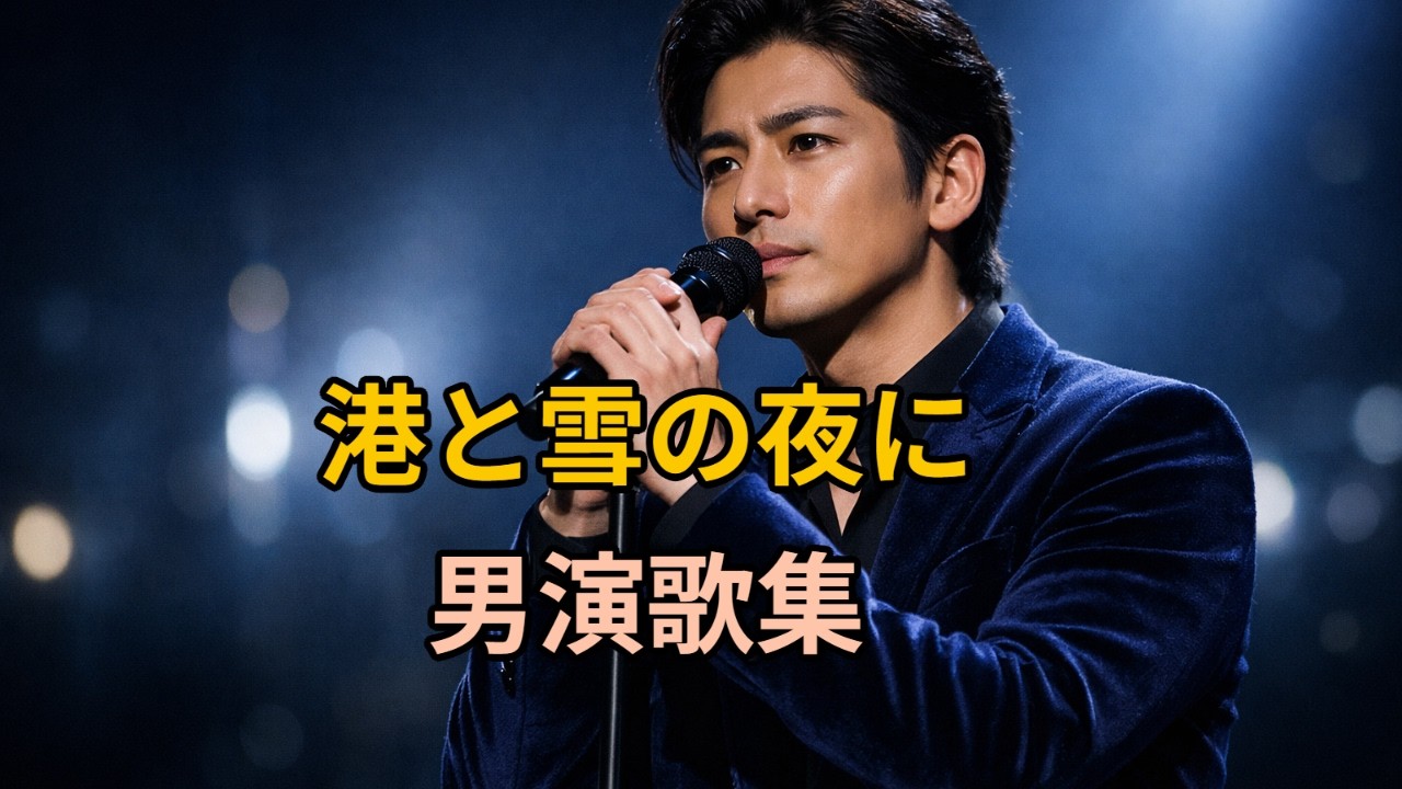 港と雪の夜に歌う男演歌集｜人生の物語