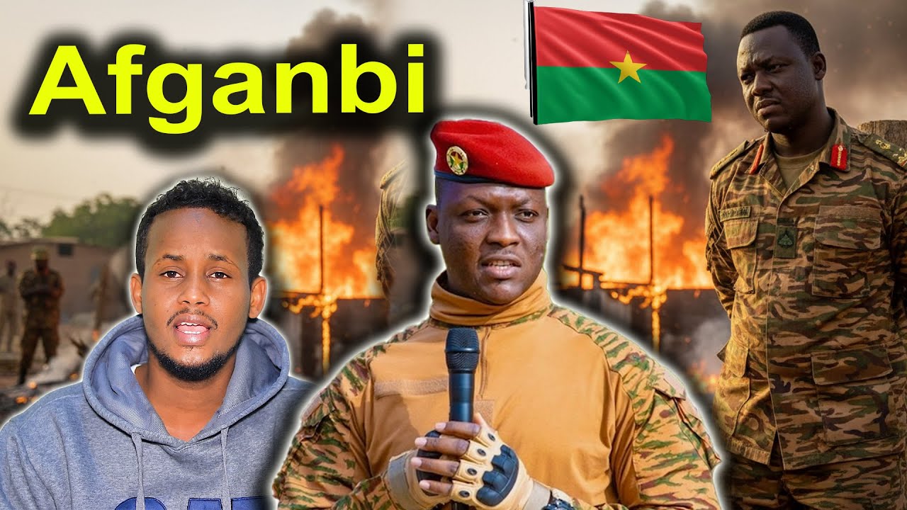 Halis Afganbiga Ibrahim Traoréoo Madaxweynaha Burkina Faso Halis aad u weyn