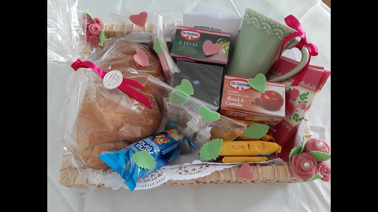 Cesta de Ch&aacute; da tarde Customizada