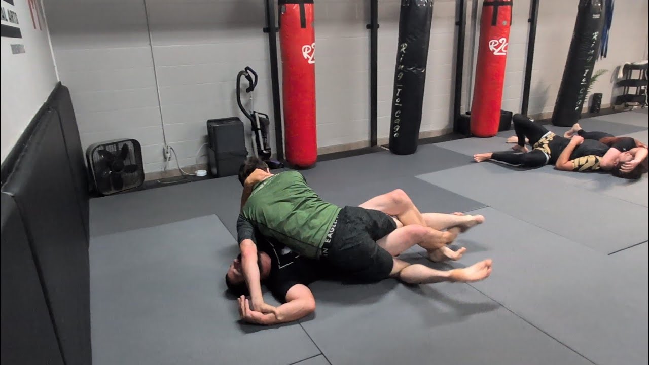 Fortitude rolls! - Justin rolling with strong Blue belt  