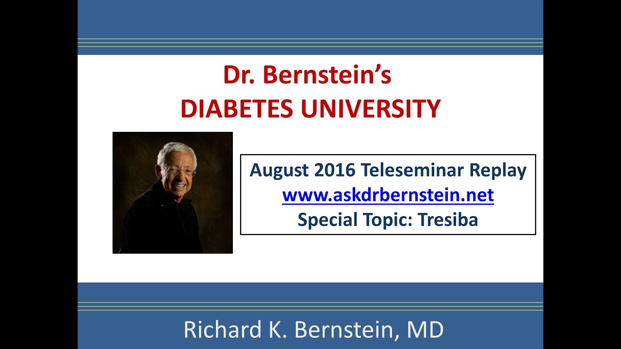 Teleseminar 12. August 2016. A full hour of answers to your diabetes questions.