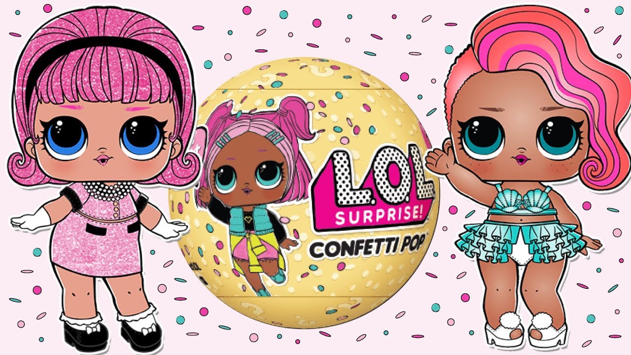 Mijn eerste L.O.L. Surprise series 3 confetti pop!