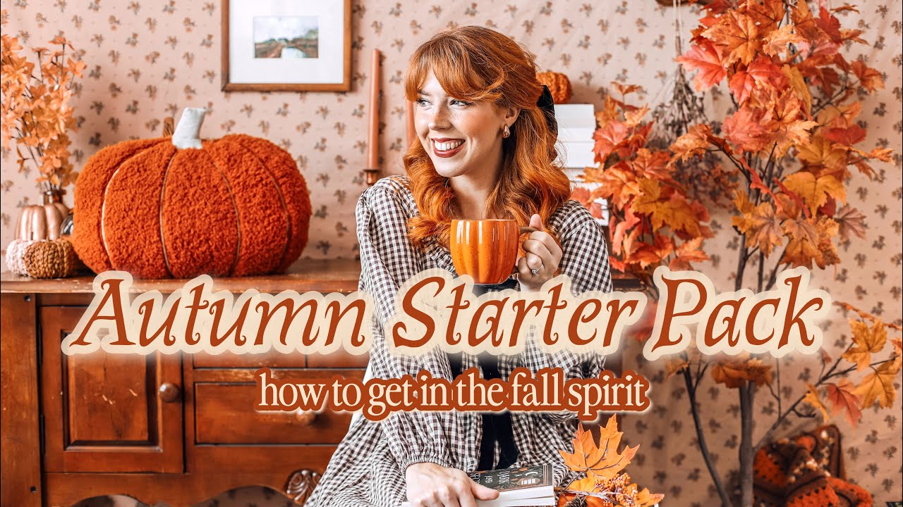 How To Get In The Mood For Fall 🍂🍁 ☕ cozy books, gilmore girls day, comfort tv shows, autumn vibes