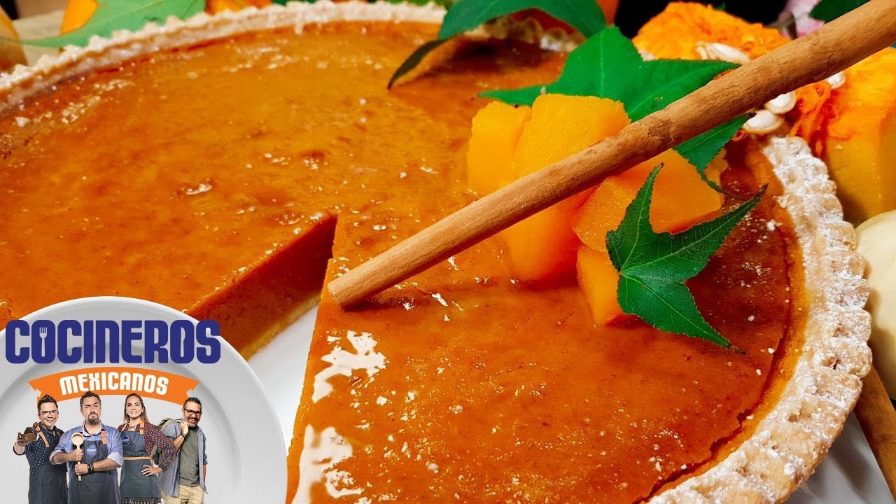 Receta: Tarta de calabaza | Cocineros Mexicanos