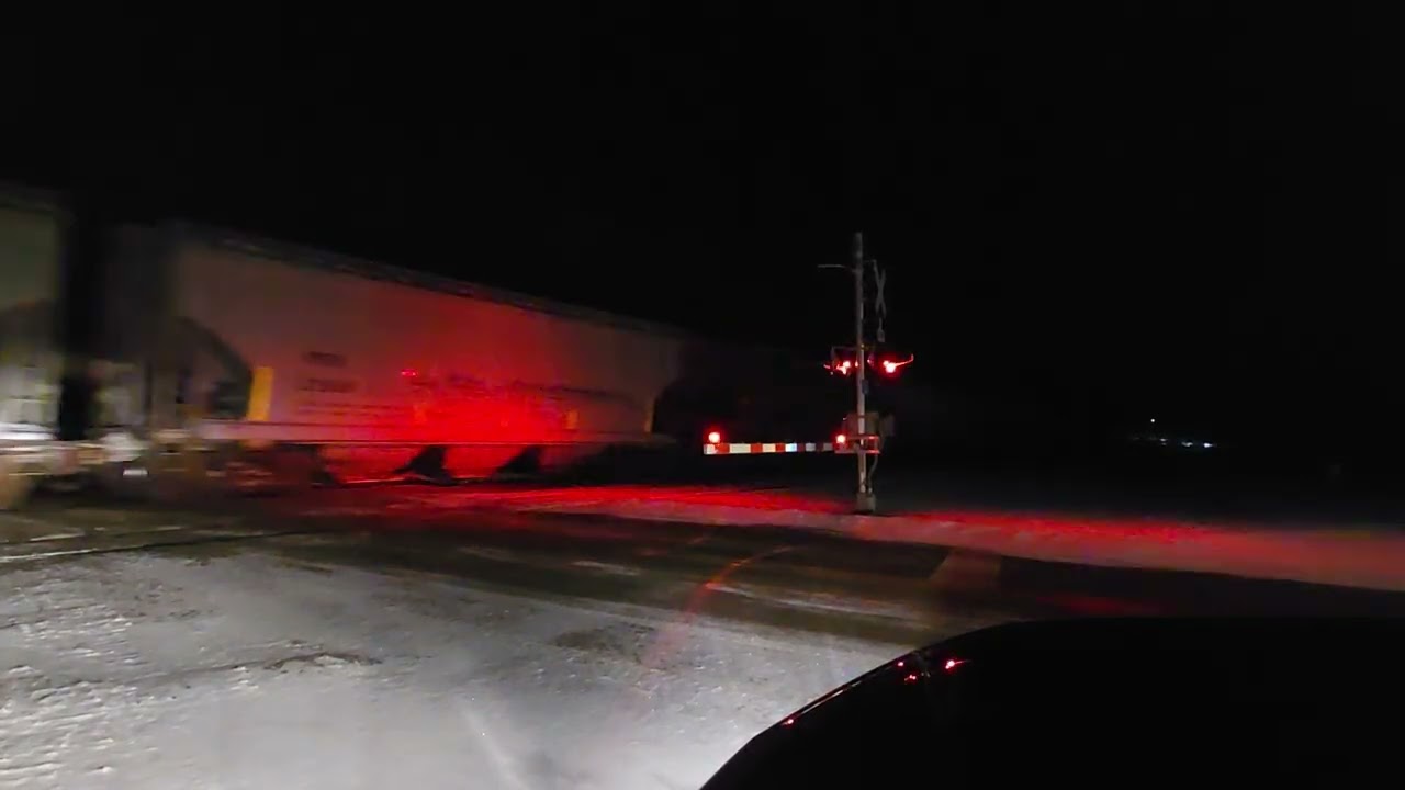 Train 240 Pulling 181 Cars Rolled Passed South Haven, MN