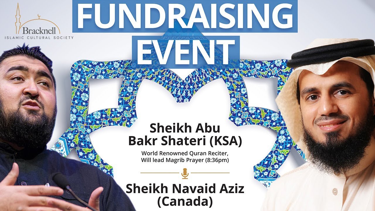 Bracknell Masjid Fundraising Event | 5th May 2018
