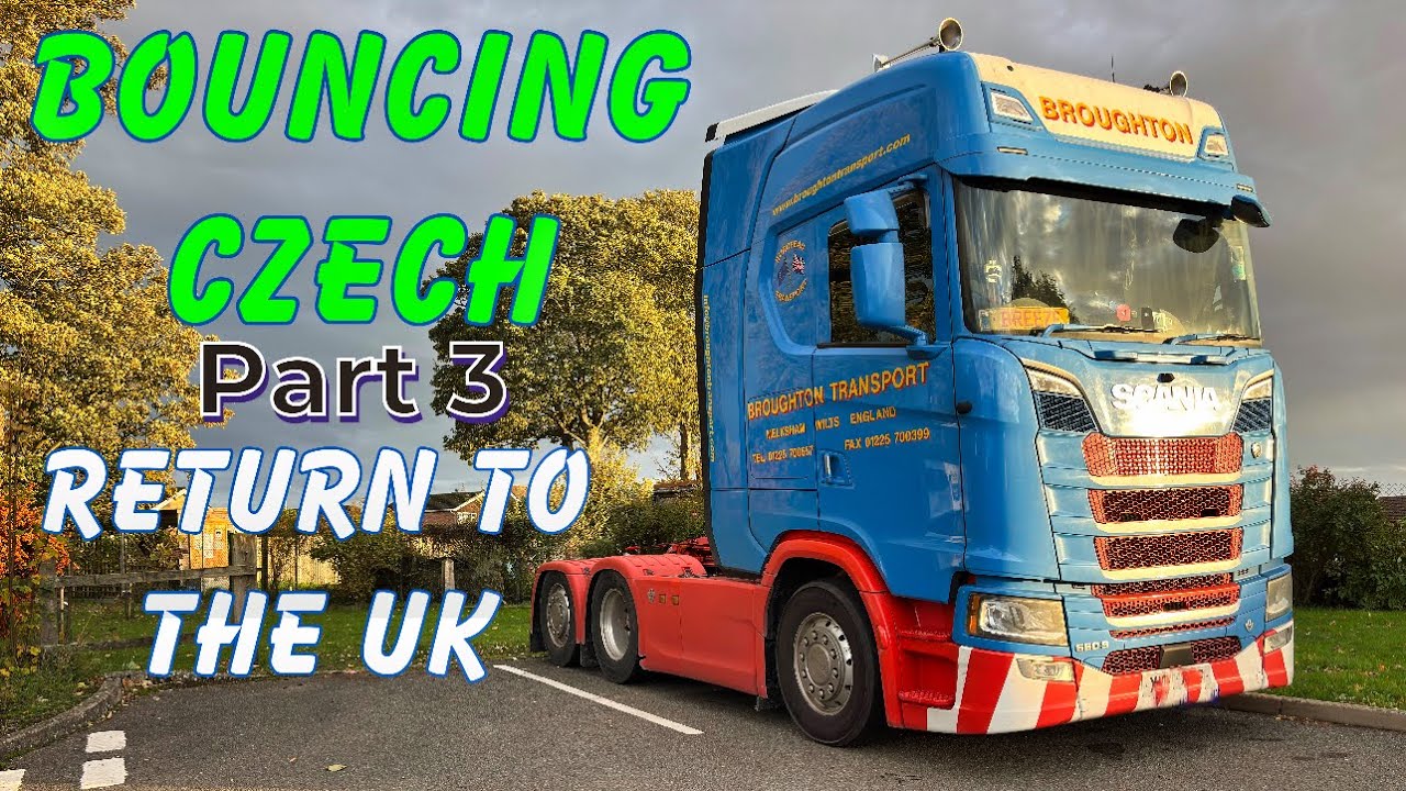 Trucking back from Czech Republic 🇨🇿 Pt 3