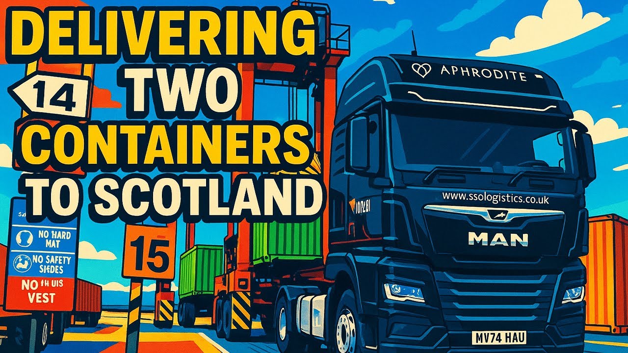 Taking Two Containers To Scotland | Mega Vlog 409