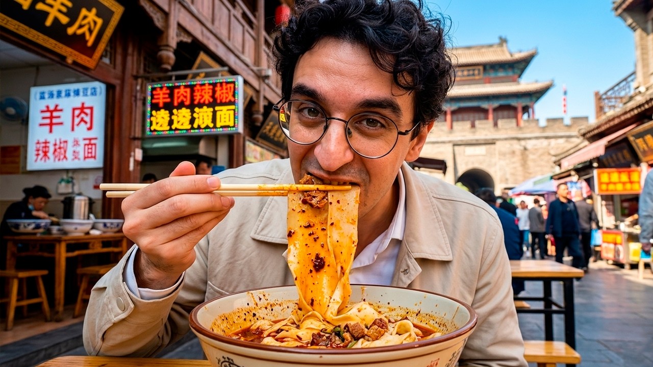 INCREÍBLE COMIDA CHINA MUSULMANA en XI'AN