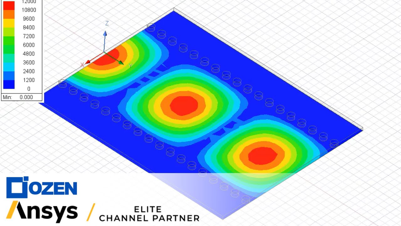 ANSYS HFSS: Optimize Substrate-Integrated Waveguide Techniques for Sensing Applications