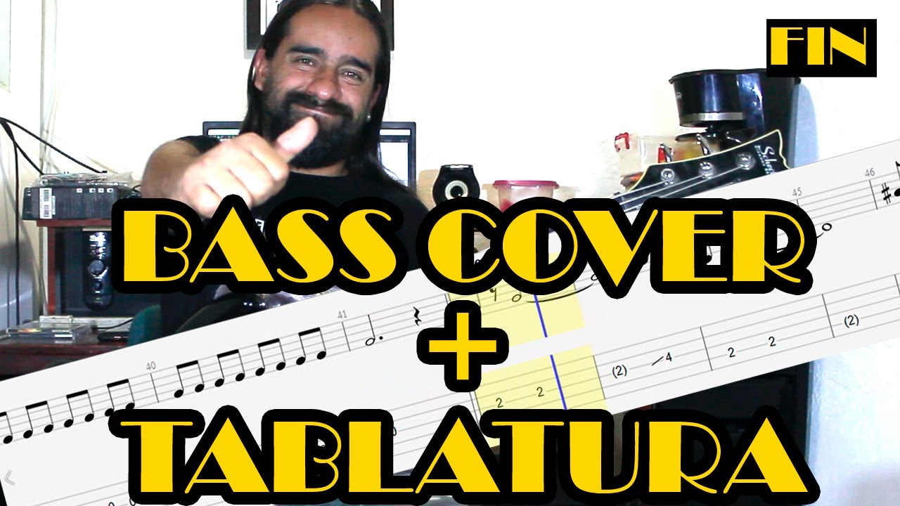 Fin - Jaguares – Bass Cover + Tablatura