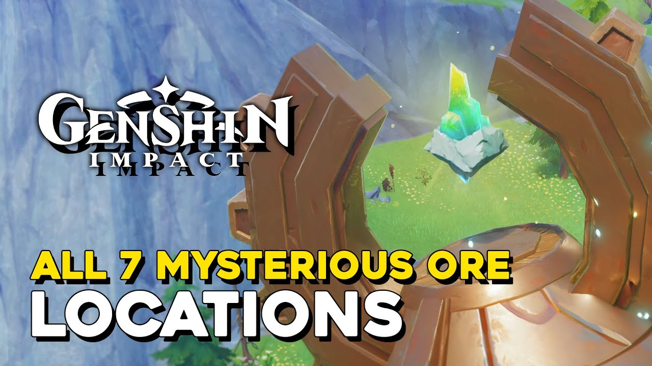 Genshin Impact All 7 Mysterious Ore Locations & Where To Use Them (Not So Strait Is The Gate)