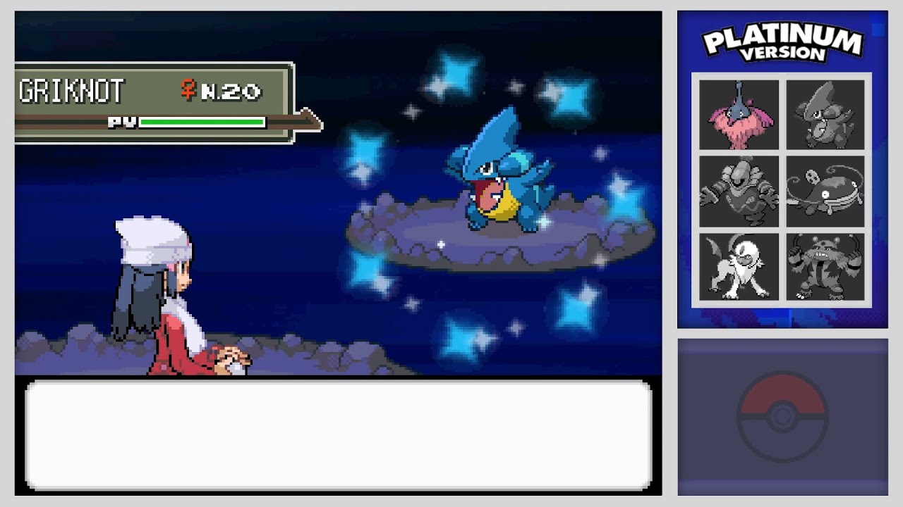 Live! (Phase 5) - Shiny Gible in Platinum after 1,313 REs! (DTQ #2)