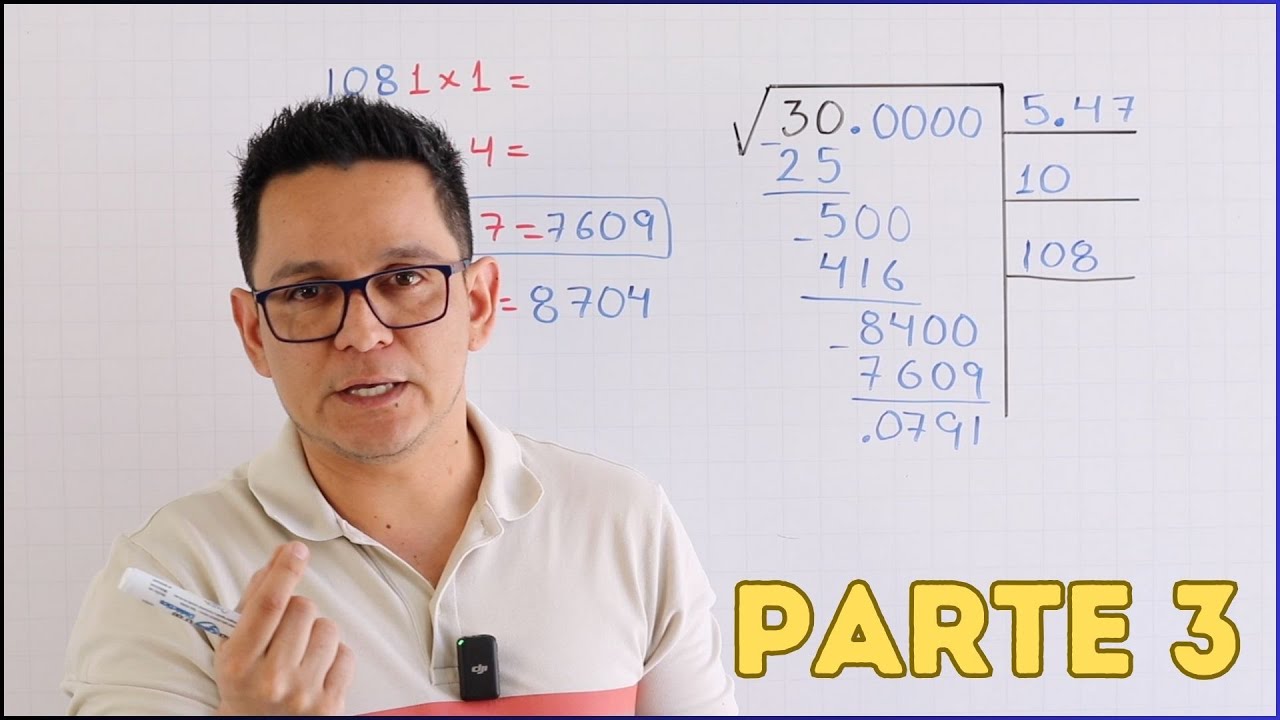 Raíces cuadradas no exactas: Cómo calcularlas paso a paso