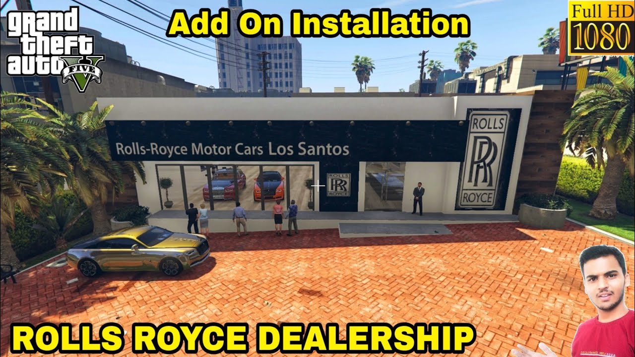 GTA 5 : HOW TO INSTALL ROLLS ROYCE DEALERSHIP MOD🔥🔥🔥