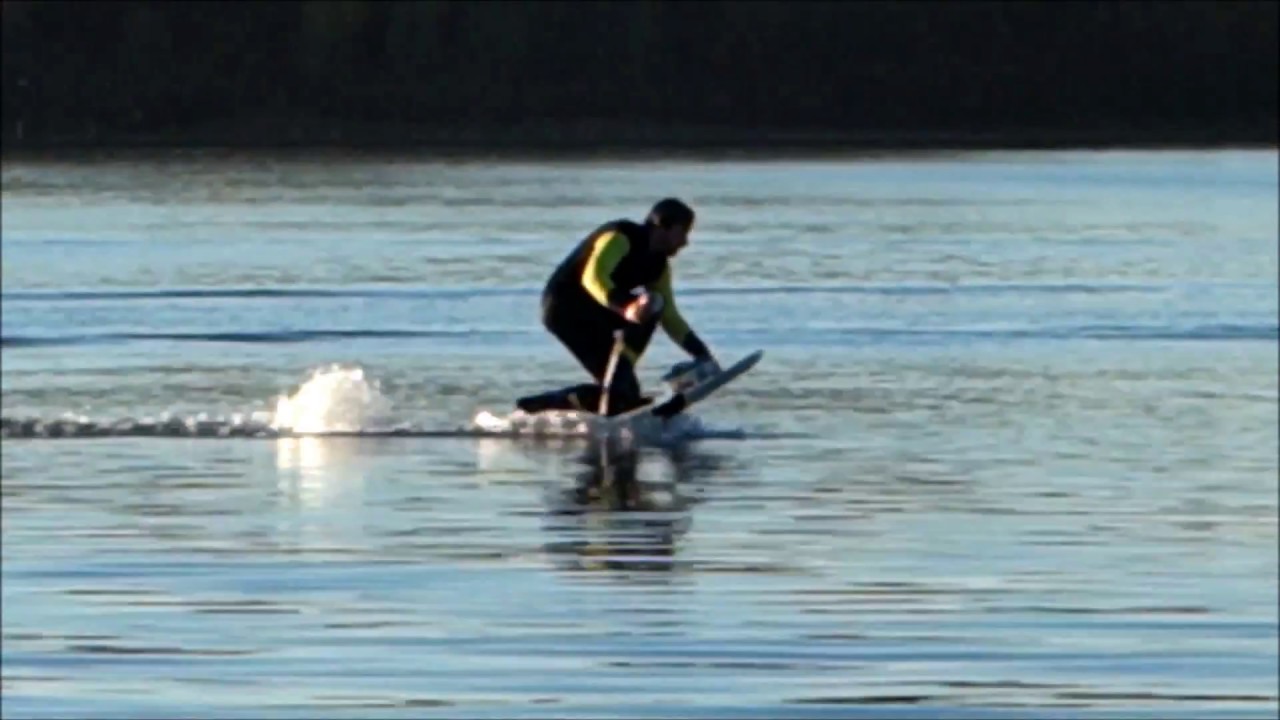 Ultra low budget DIY Electric Hydrofoil from Germany
