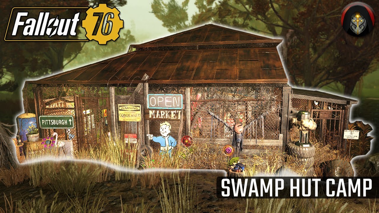 FALLOUT 76 | Swamp Hut Camp.
