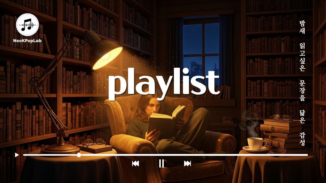 𝐏𝐥𝐚𝐲𝐥𝐢𝐬𝐭 📚Cozy Attic [EP.5] 밤새 읽고 싶은 문장을 닮은 감성 K-Pop 🎧 Midnight Bookstore