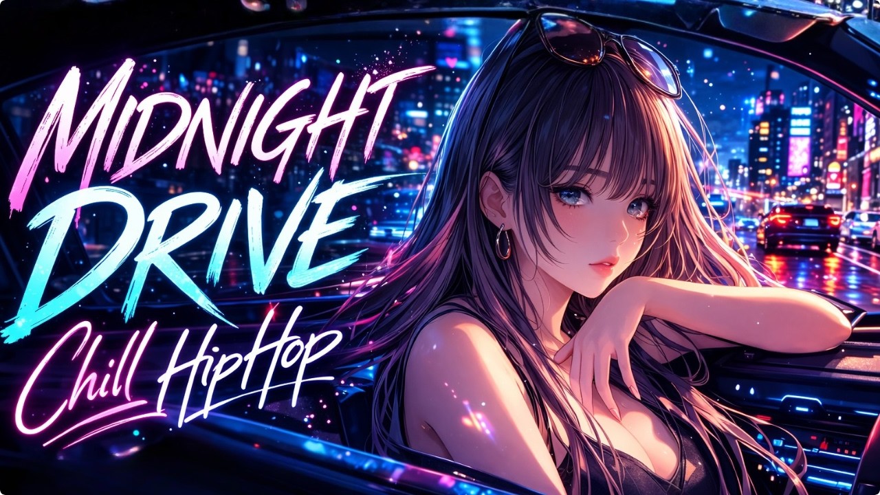 Night Drive Chill LoFi HipHop　#NightDrive　#ChillHipHop　#LoFiHipHop　#RelaxMusic　#StudyMusic