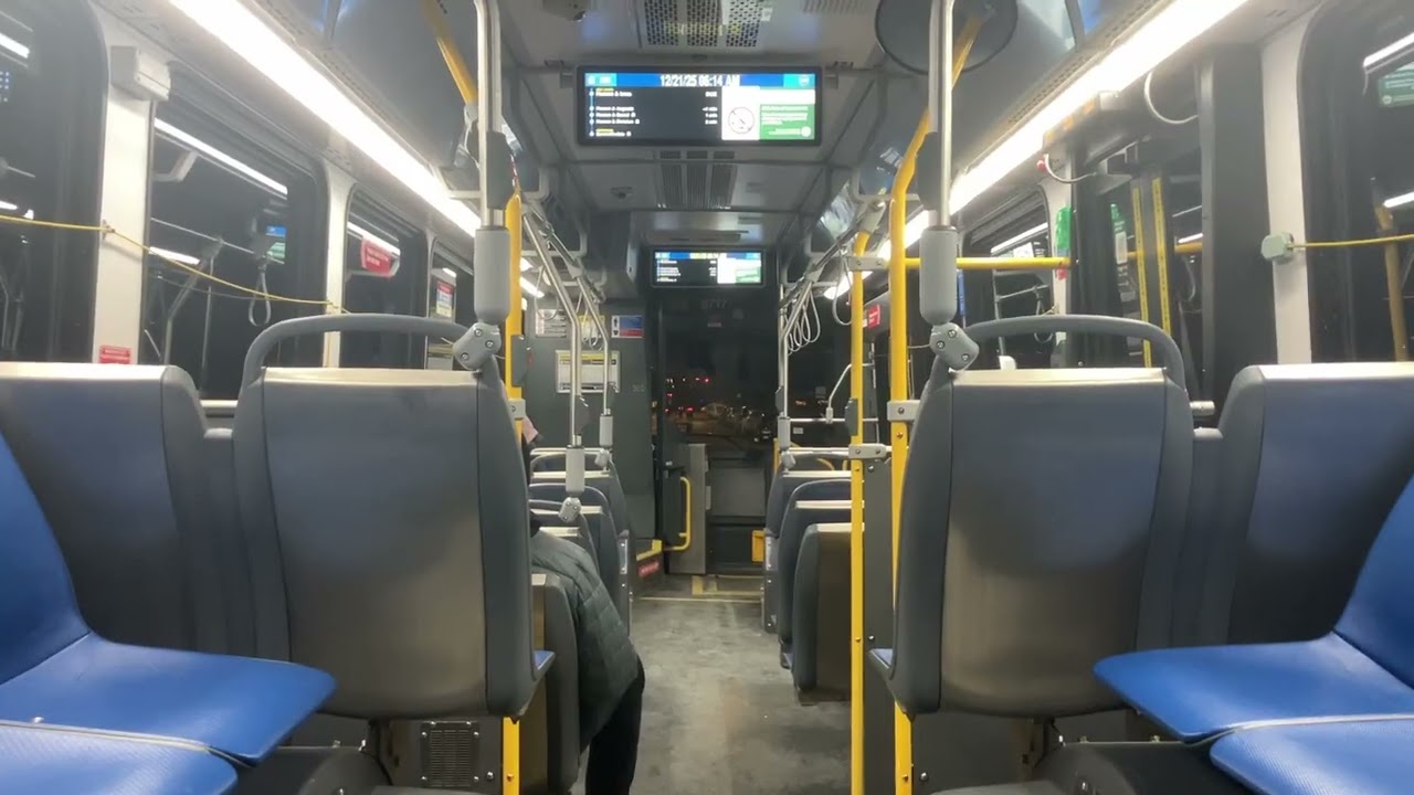 CTA On Board Riding 2024 Nova LFS Bus 8717 on Route 82 Kimball/Homan from Madison to Wrightwood