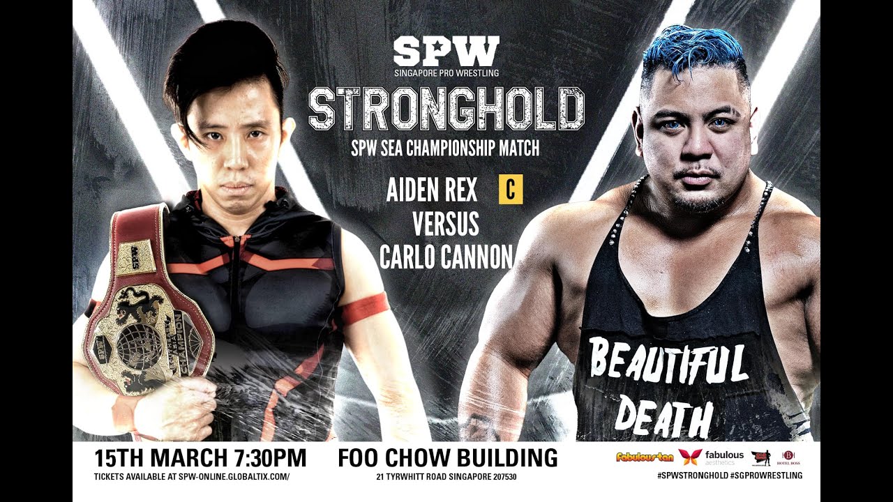 SPW S.E.A Championship - Aiden Rex(C) vs Carlo Cannon | Stronghold