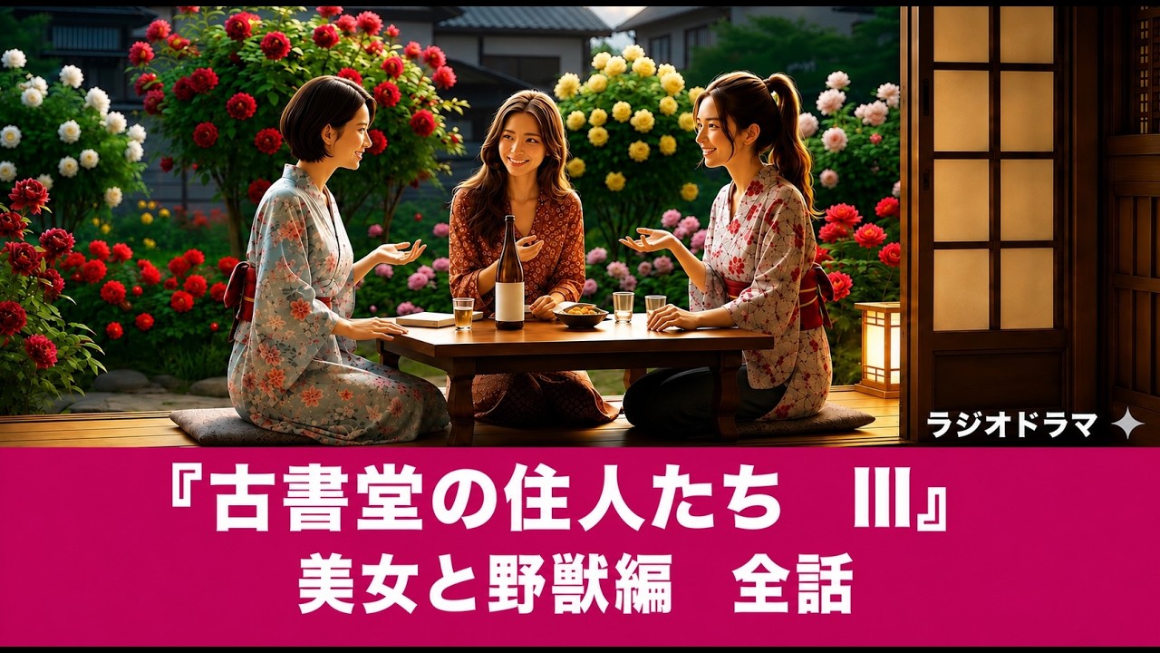 全話版・ラジオドラマ（コメディ・ミステリー）『古書堂の佳人たち　美女と野獣編』