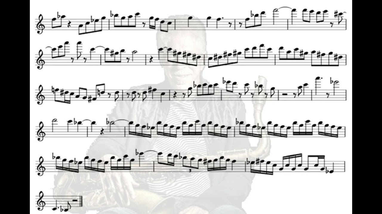Bob Mintzer -  The Chicken -  Solo Transcription (Bb) Tenor Sax