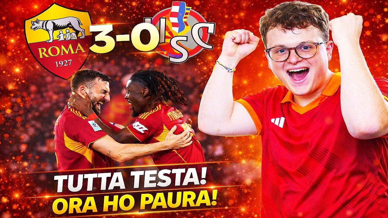Al momento siamo a +4! NON FACCIAMO CAGATE! - ROMA-CREMONESE 3-0!! Che mentalità il GASP!!