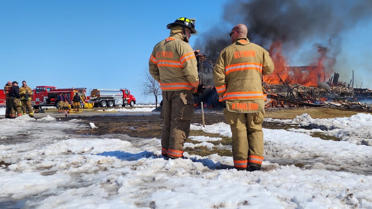 House burns to the ground