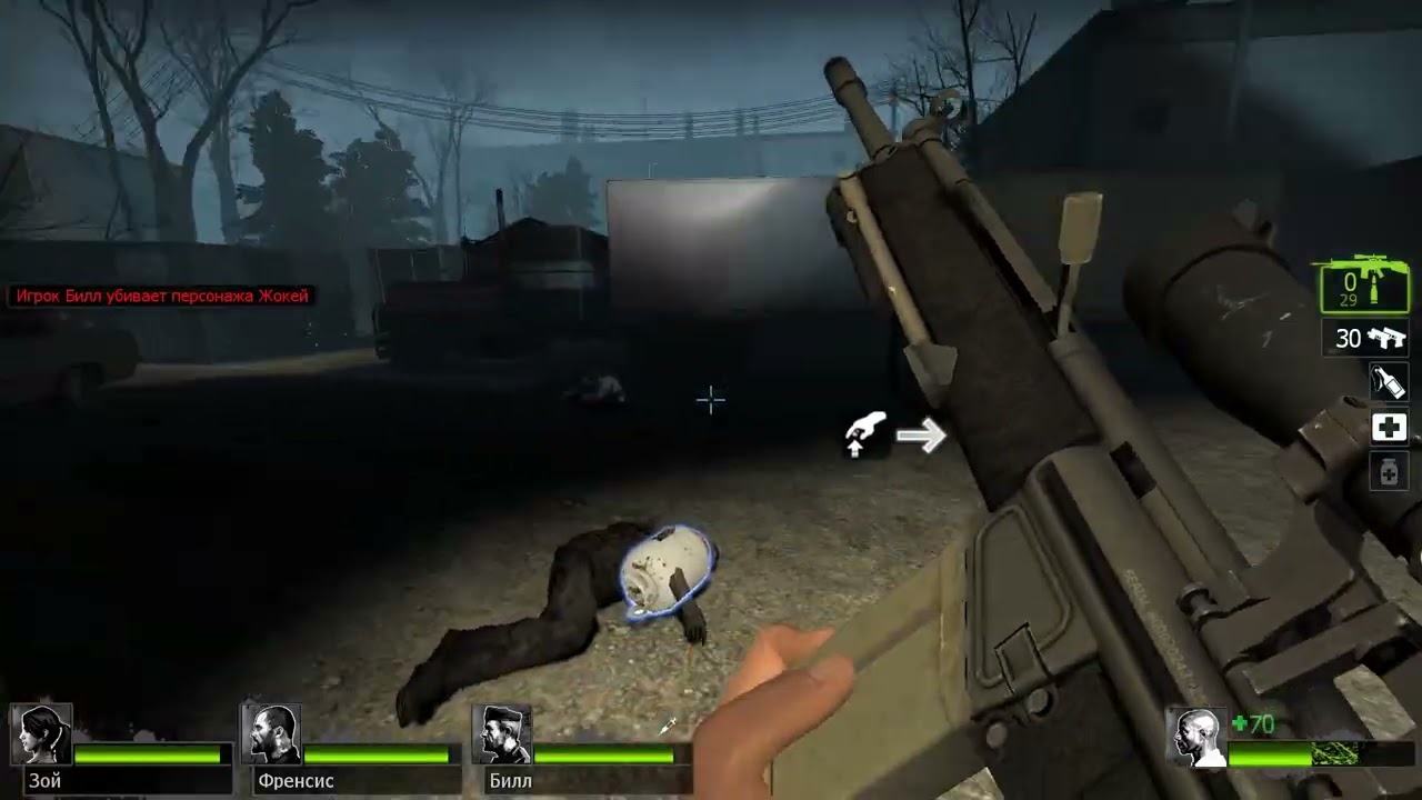Роковой полёт — Глава 2: Гараж | Left 4 Dead 2
