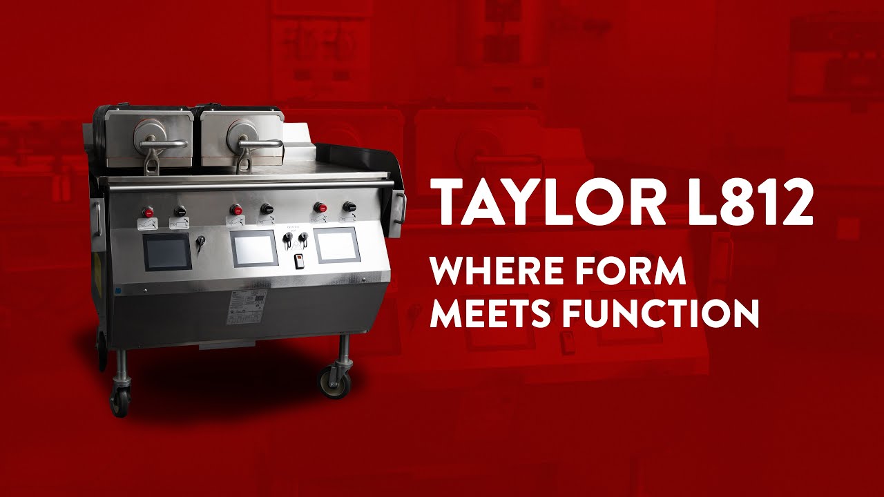 Product Lab: Taylor L812 Two Sided Grill - Where Form Meets Function