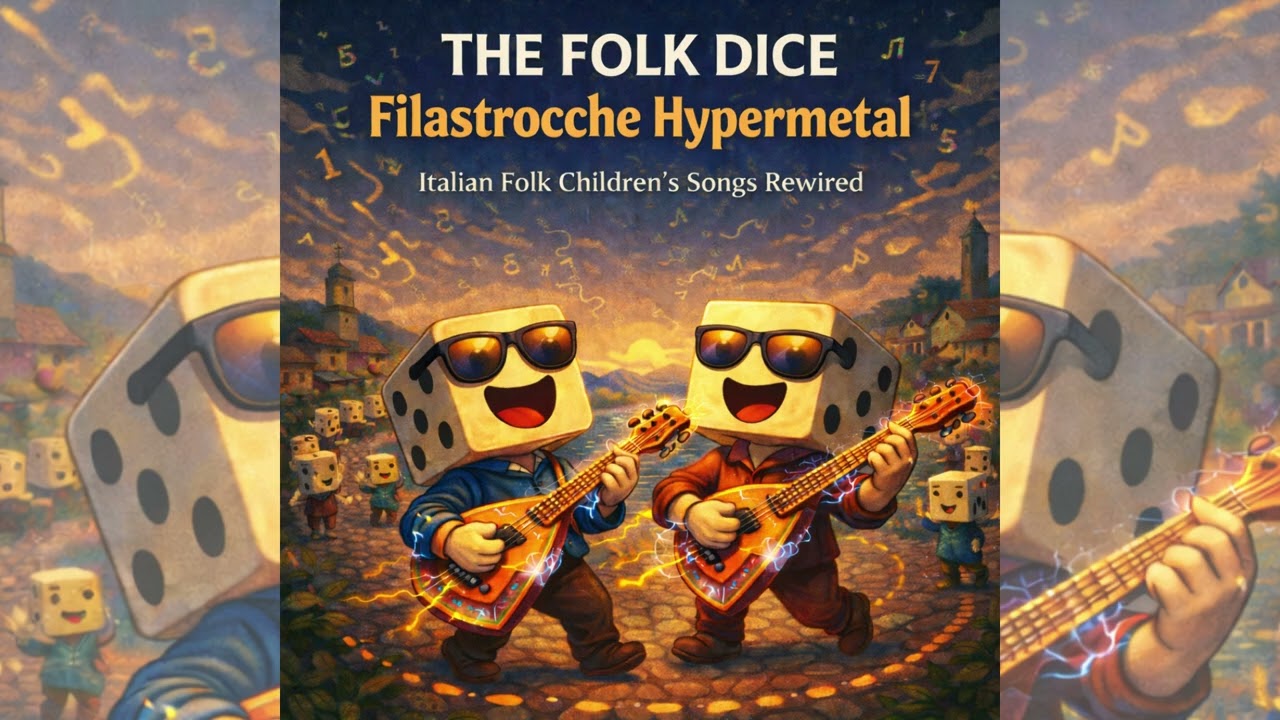 Filastrocche Hypermetal – Italian Folk x Bardpop Hyperpop Fusion | The Folk Dice (Full Album)