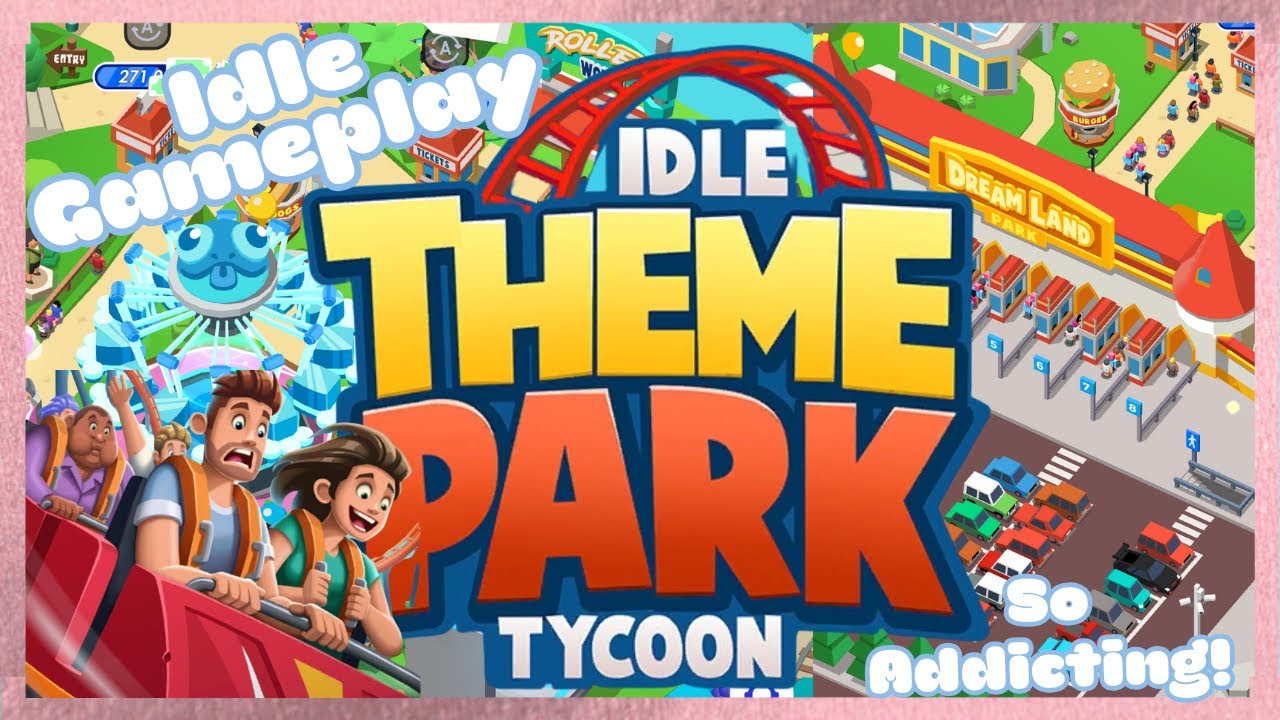 Most Addicting Idle Game! | Idle Theme Park Tycoon | IOS Gameplay