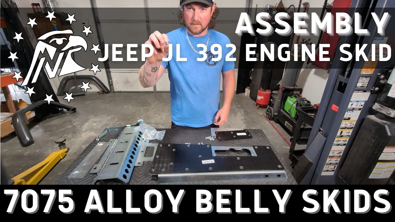 Сборка двигателя JL 392 HEMI | Алюминий 7075 + сверхвысокомолекулярный полиэтилен | Next Venture ...