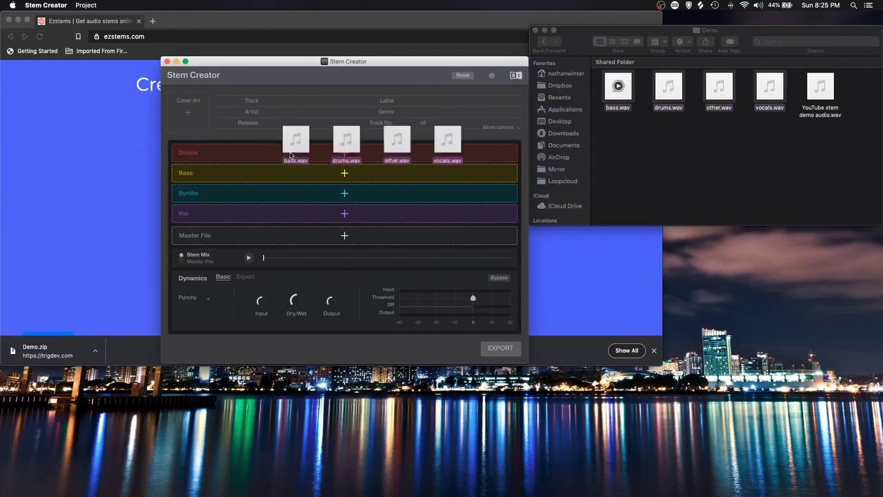 Turning your music into stem tracks for Traktor