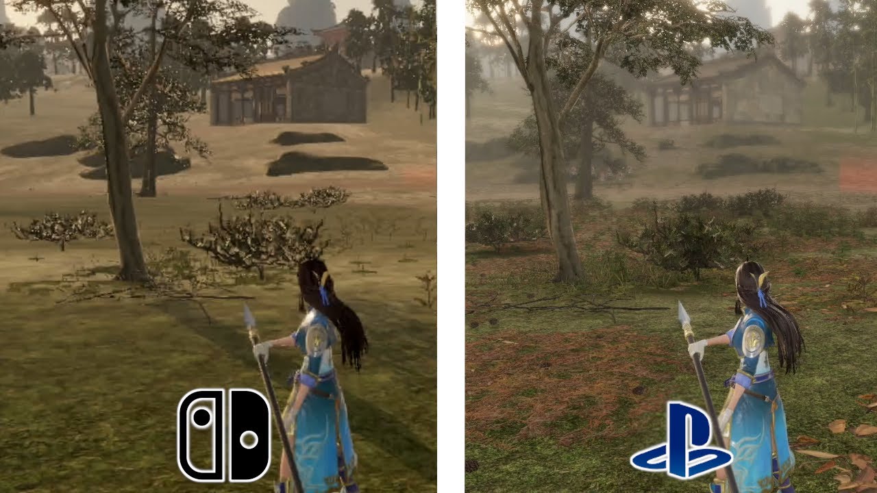 Dynasty Warriors 9 Empires | Graphics Comparison (Switch vs PS4)