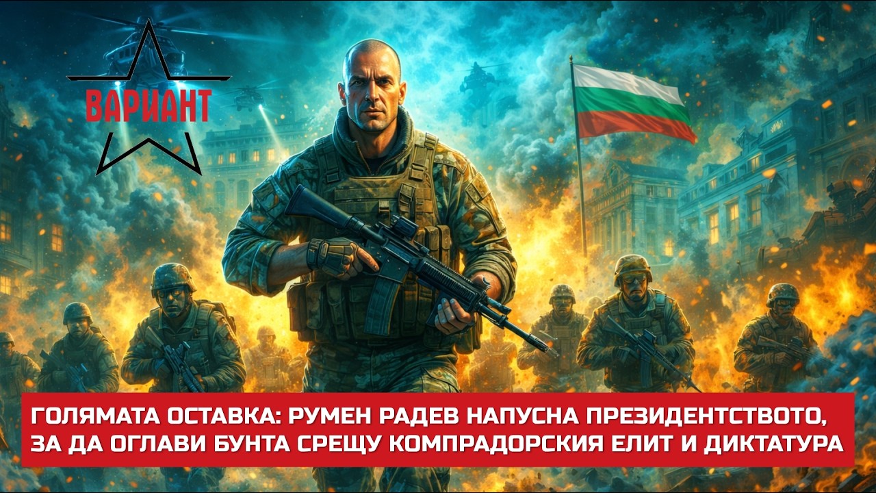 РУМЕН РАДЕВ НАПУСНА ПРЕЗИДЕНТСТВОТО, ЗА ДА ОГЛАВИ БУНТА СРЕЩУ КОМПРАДОРСКИЯ ЕЛИТ И ДИКТАТУРА, #816