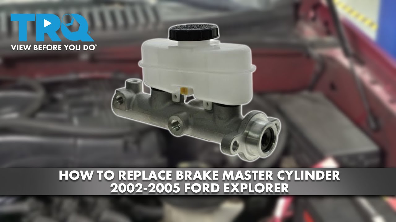 How to Replace Brake Master Cylinder 2002-2005 Ford Explorer