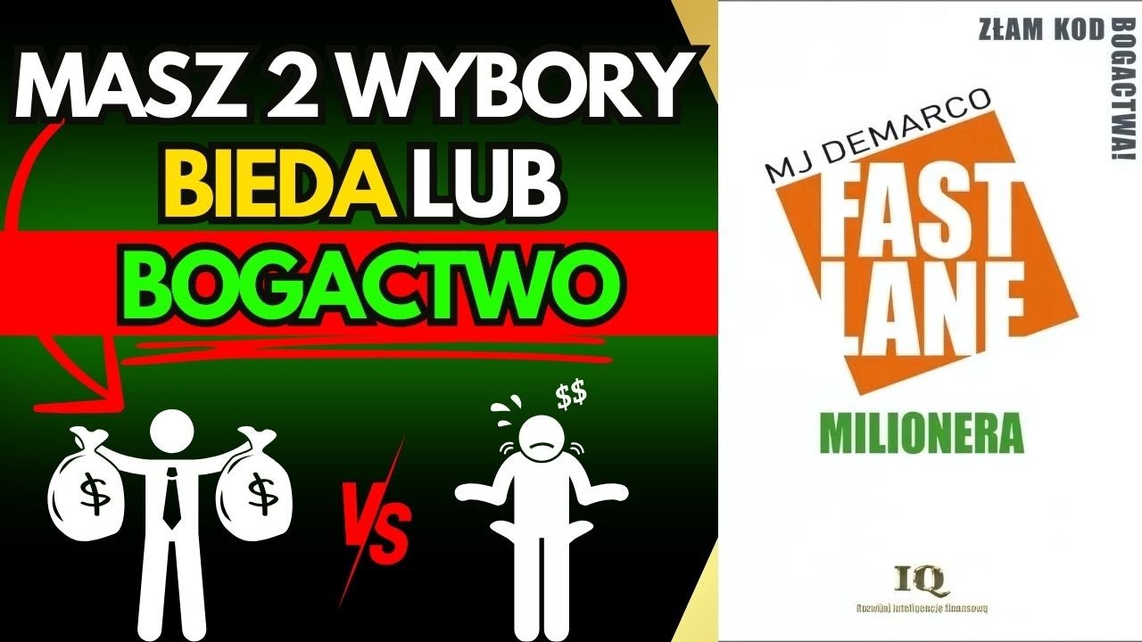 Oszczędzanie to PUŁAPKA! Oto prawdziwa droga do bogactwa | Fastlane milionera