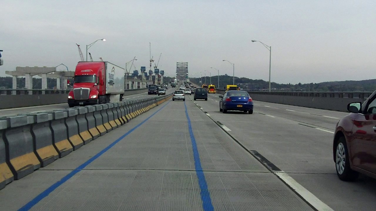 Tappan Zee Bridge south/eastbound [Early 2016 Construction Update]