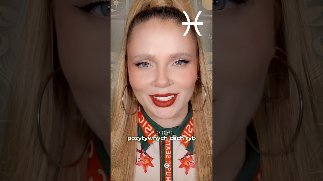 5 pozytywnych cech Ryb ♓️🩵 Znasz jakąś osobę o tym znaku zodiaku? 🌙✨ #pisces #ryby #znakzodiaku