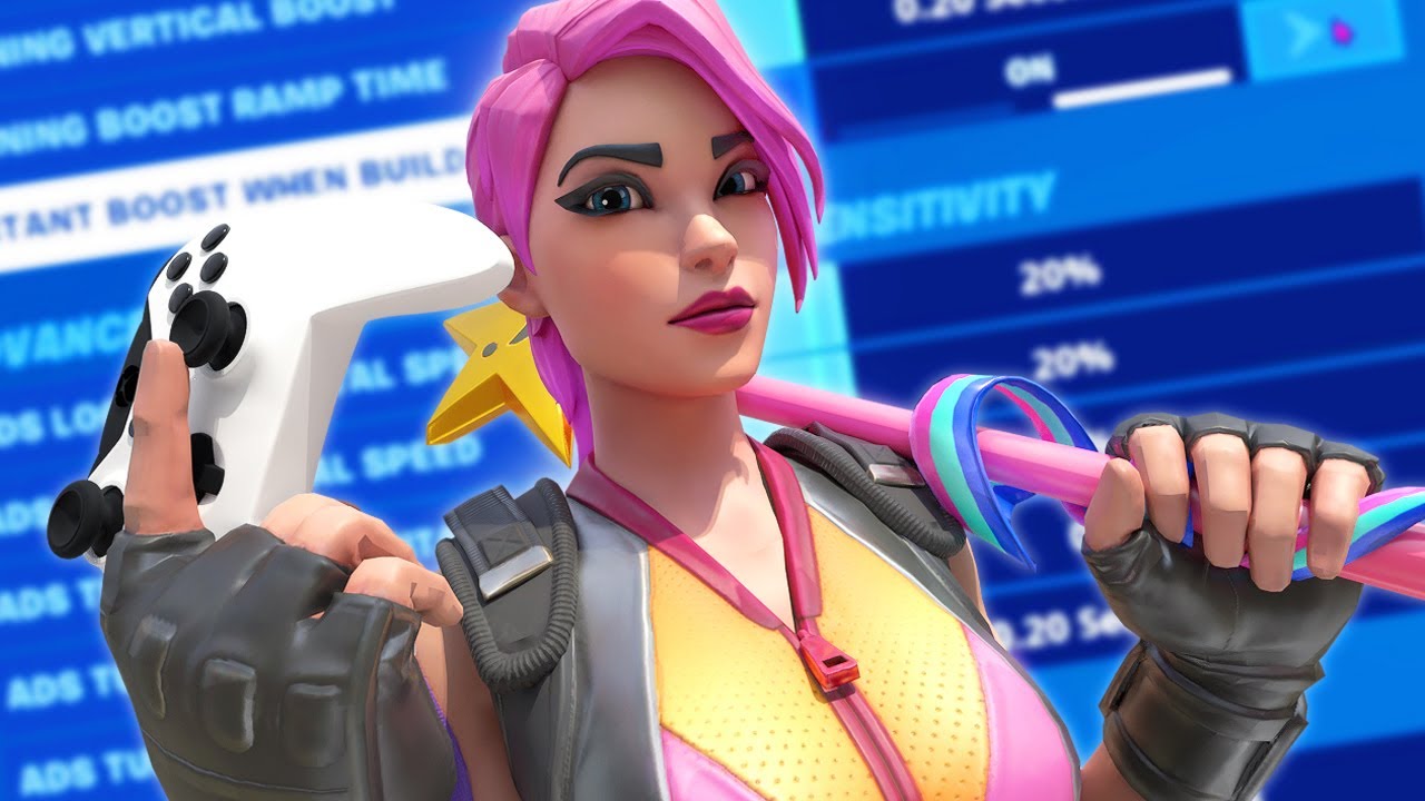 The *ABSOLUTE BEST* Fortnite Linear Controller Settings + Sensitivity for *AIMBOT!!!  XBOX/PS4